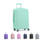 4 Wheel Spinner Suitcase Expandable