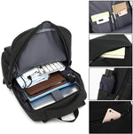 BUSINESS LAPTOP BACKPACK WITH USB CHARGING PORT