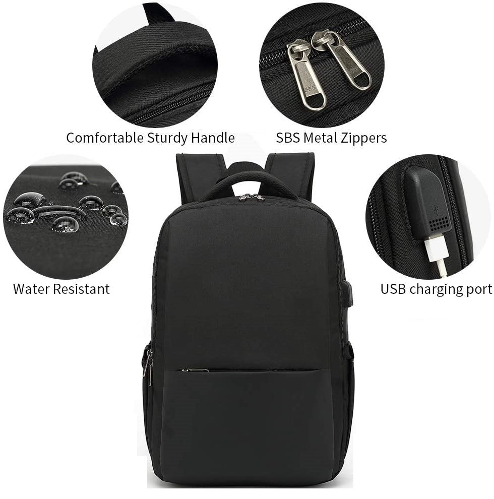 BUSINESS LAPTOP BACKPACK WITH USB CHARGING PORT