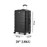 OXFORD CABIN CARRY ON 20’’ HARD SHELL SUITCASE