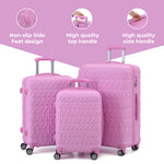 4 Wheel Spinner Suitcase Expandable