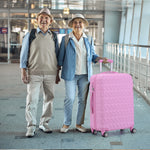 4 Wheel Spinner Suitcase Expandable