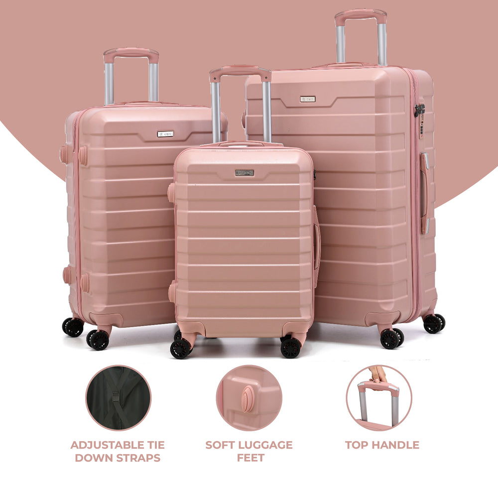 CMY Suitcase Large Size Hard Shell Lightweight 4 Dual Spinner Wheels Trolley Luggage Suitcase Hold Check in Luggage TSA Combination Lock