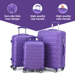 4 Wheel Spinner Suitcase Expandable