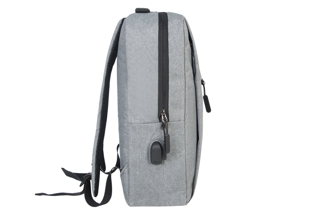 BUSINESS LAPTOP BACKPACK WITH USB CHARGING PORT