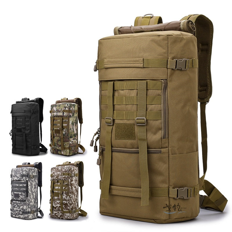 70L MILITARY BACKPACK CAMPING HIKING RUCKSACK BAG