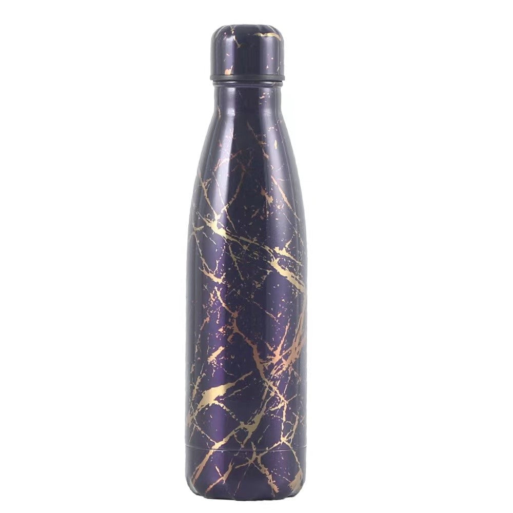 500ML WATER BOTTLE VACUUM INSULATED THERMAL FLASK CHILLED DRINKS