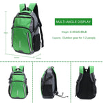 LARGE 40L CANVAS LIGHTWEIGHT CASUAL SCHOOL BACKPACK