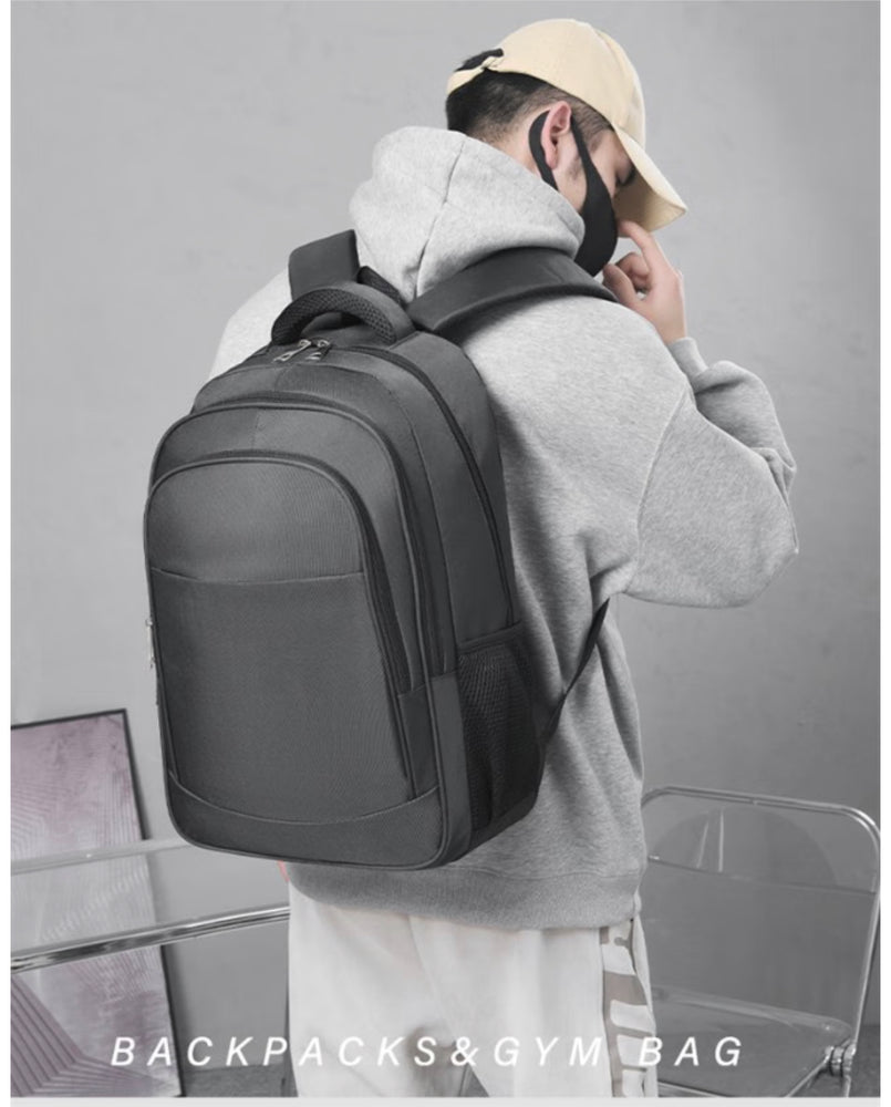 MULTI-COMPARTMENT TRAVEL BACKPACK SHOULDER BAG LUGGAGE