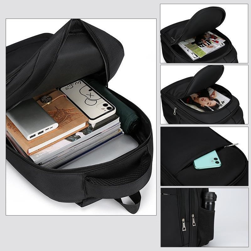 MULTI-COMPARTMENT TRAVEL BACKPACK SHOULDER BAG LUGGAGE