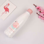 FLAMINGO INSULATED WATER BOTTLE FLASK CUPS STAINLESS STEEL