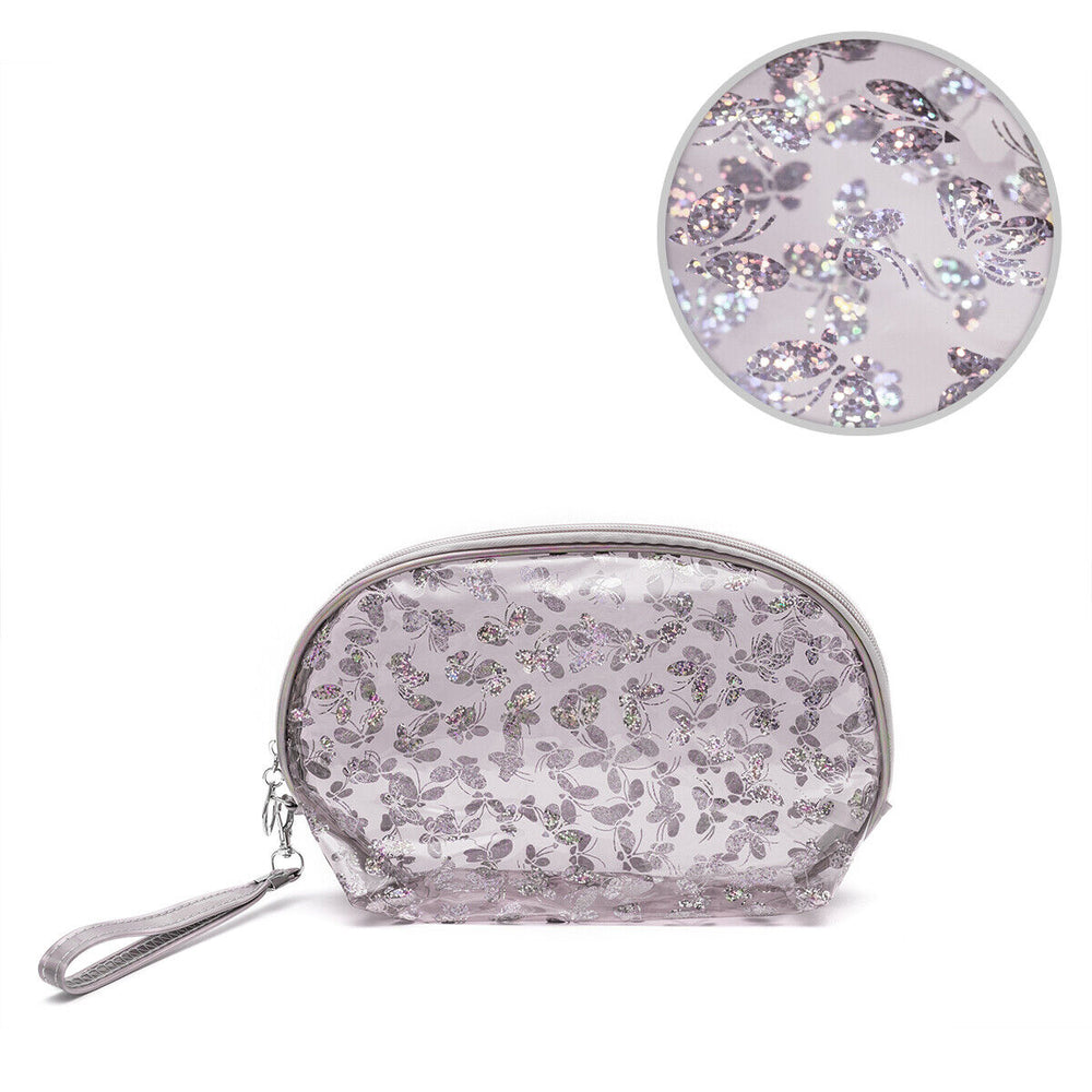 POLKA DOT MAKEUP TOILETRY BAGS MULTIFUNCTION COSMETIC 2PC