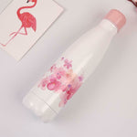 FLAMINGO INSULATED WATER BOTTLE FLASK CUPS STAINLESS STEEL