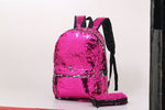 SHINY SEQUINS SCHOOL BACKPACK STYLISH DAYPACK