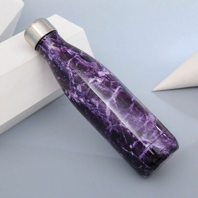 INSULATED WATER BOTTLE VACUUM FLASK CUPS STAINLESS STEEL