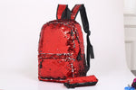 SHINY SEQUINS SCHOOL BACKPACK STYLISH DAYPACK