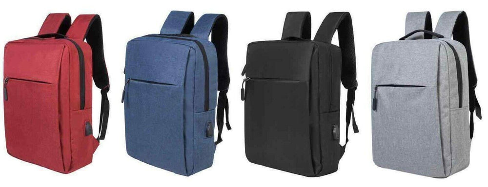 BUSINESS LAPTOP BACKPACK WITH USB CHARGING PORT