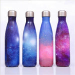 INSULATED WATER BOTTLE VACUUM FLASK CUPS STAINLESS STEEL