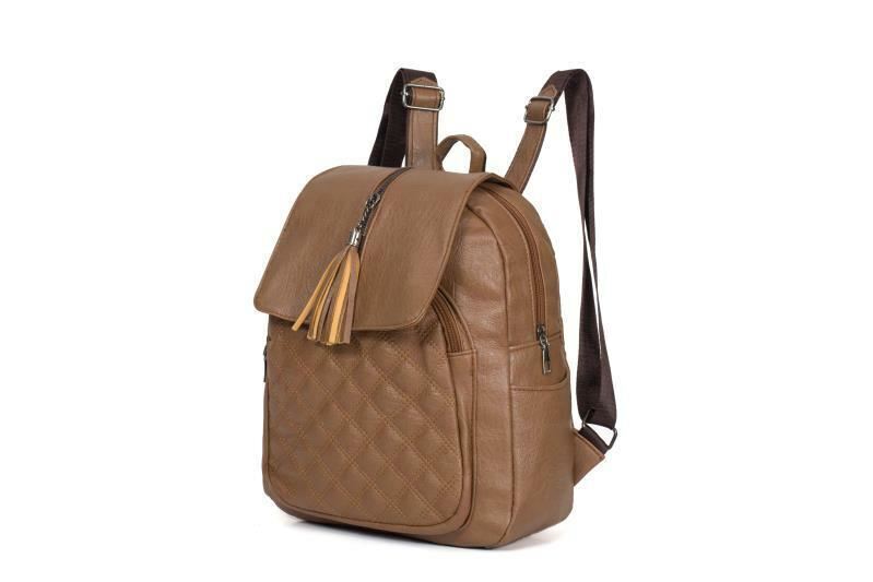 CASUAL LIGHTWEIGHT LADIES DESIGNER BACKPACK ANTI-THEFT