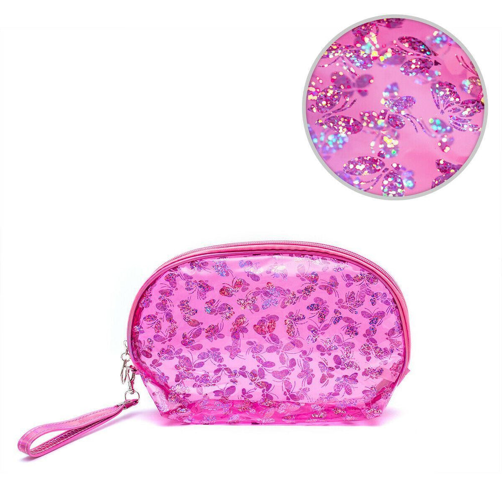 POLKA DOT MAKEUP TOILETRY BAGS MULTIFUNCTION COSMETIC 2PC